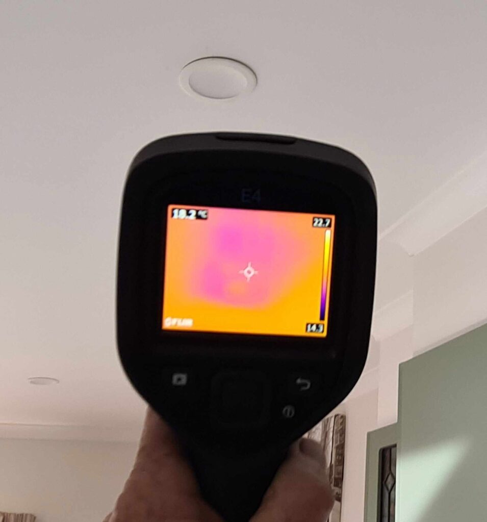 thermal-imaging-scan ceiling Hobart thermal imaging insulation scan ceiling